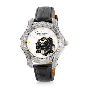 "A Dozen Roses" Watch - Black