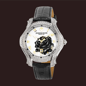 "A Dozen Roses" Watch - Black