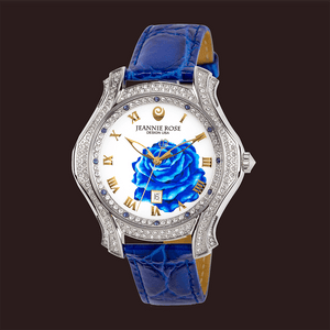 "A Dozen Roses" Watch - Blue