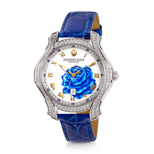 "A Dozen Roses" Watch - Blue
