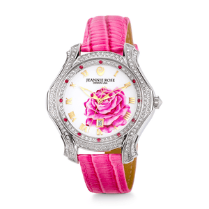 "A Dozen Roses" Watch - Light Pink