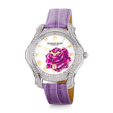 "A Dozen Roses" Watch - Purple