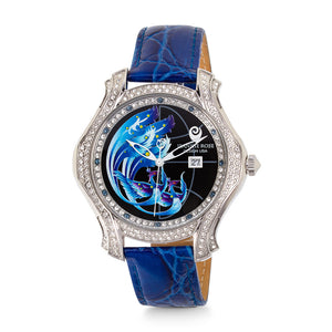 "Fire Wings" Watch - Blue