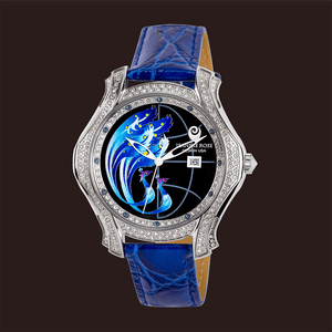 "Fire Wings" Watch - Blue