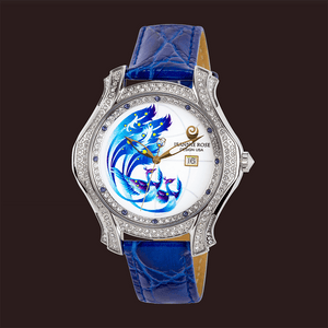 "Fire Wings" Watch - Blue