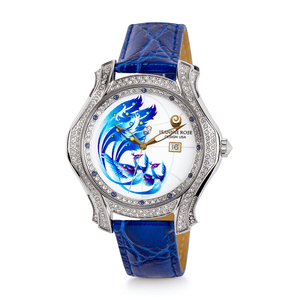"Fire Wings" Watch - Blue