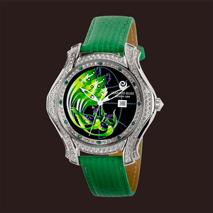 "Fire Wings" Watch - Green
