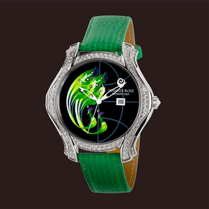 "Fire Wings" Watch - Green