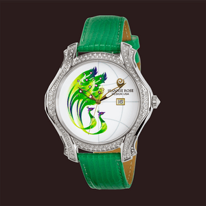 "Fire Wings" Watch - Green