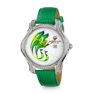 "Fire Wings" Watch - Green