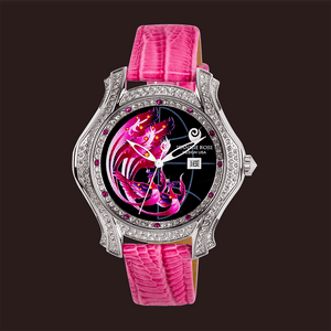 "Fire Wings" Watch - Pink