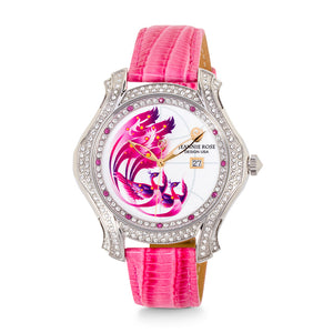 "Fire Wings" Watch - Pink