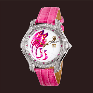 "Fire Wings" Watch - Pink