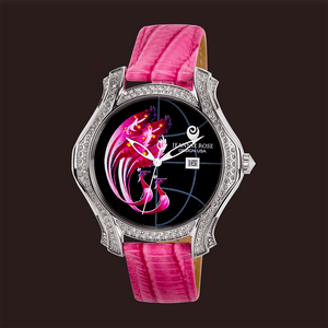 "Fire Wings" Watch - Pink