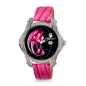 "Fire Wings" Watch - Pink