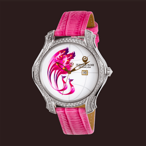 "Fire Wings" Watch - Pink