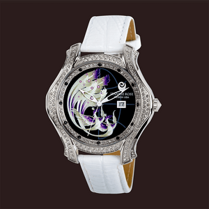 "Fire Wings" Watch - White