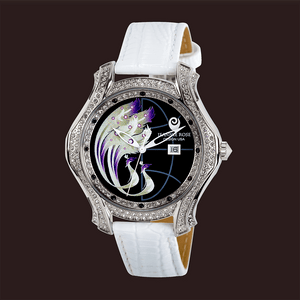 "Fire Wings" Watch - White