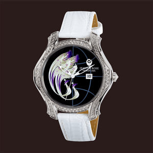 "Fire Wings" Watch - White