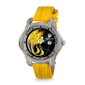 "Fire Wings" Watch - Yellow