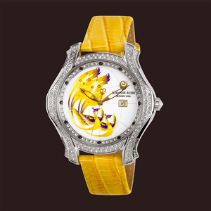 "Fire Wings" Watch - Yellow