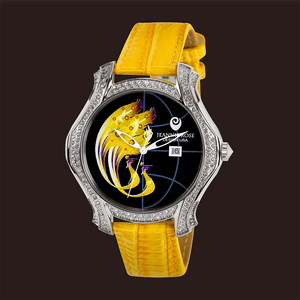 "Fire Wings" Watch - Yellow
