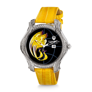 "Fire Wings" Watch - Yellow