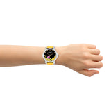 "Fluttering Blossoms of Love" Watch - Yellow