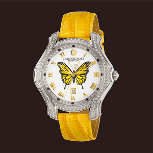 "Wonder Wings" Watch - Yellow