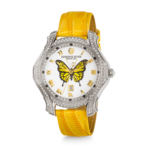 "Wonder Wings" Watch - Yellow