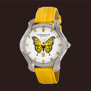 "Wonder Wings" Watch - Yellow