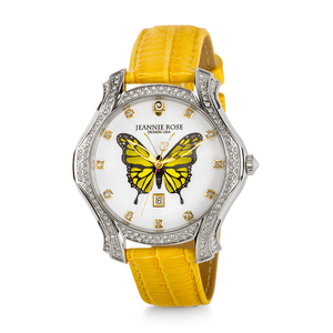 "Wonder Wings" Watch - Yellow