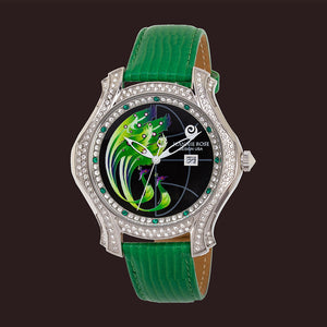 "Fire Wings" Watch - Green