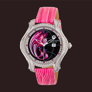 "Fire Wings" Watch - Pink